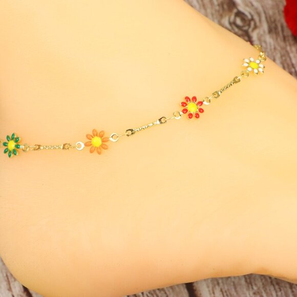 Dainty Anklet for Women – Elegant Everyday Jewelry & Perfect Gift | MLCRC1124 - Picture 1 of 10